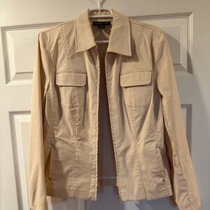 Jones New York Women's Tan Utility Jacket